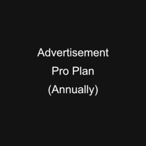 Advertisement Pro Plan (Annually)
