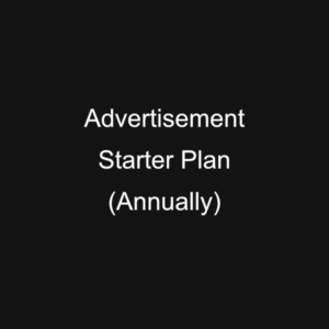 Advertisement Starter Plan (Annually)